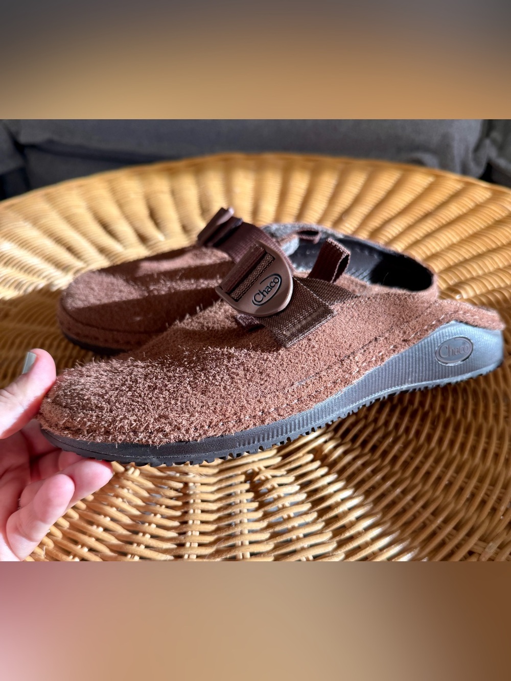Chaco Women Paonia Clog 7 Teak Brown